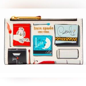 Kate Spade Morgan matchbox slim wallet. NWT